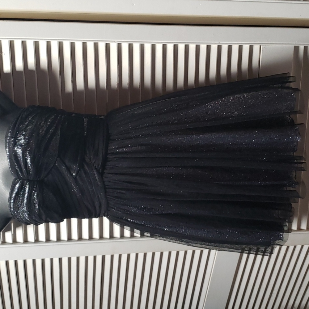 Delia's strapless prom dress for teens